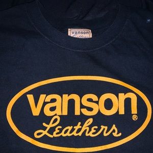 VANSON LEATHER VINTAGE LOGO SHIRT